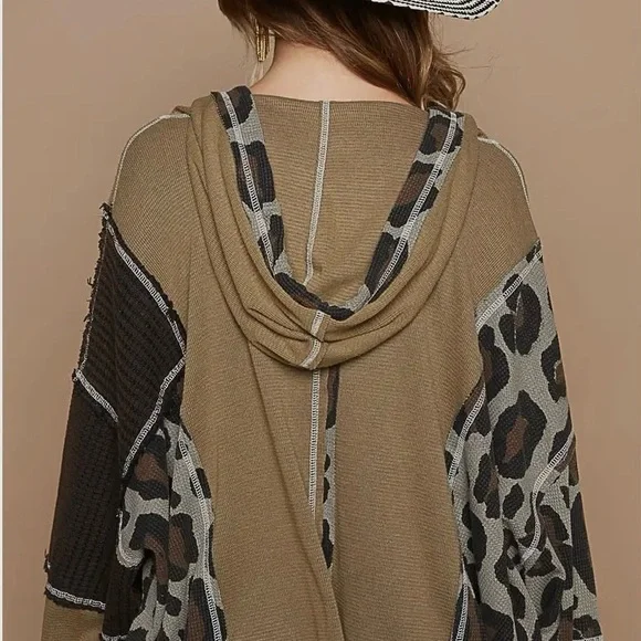 POL NEW Waffle hoodie - Picture 5 of 15